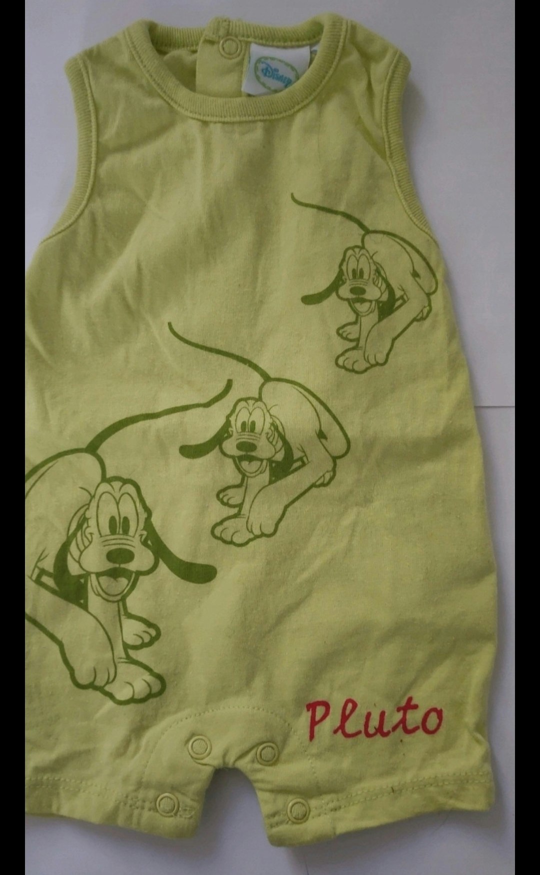 Combishort Disney 0 mois pluto
