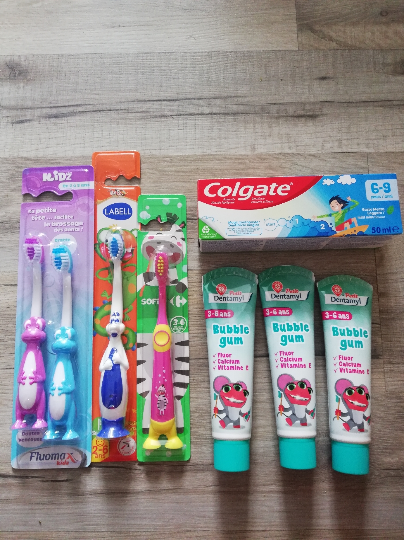 Dentifrices e brosses à dents