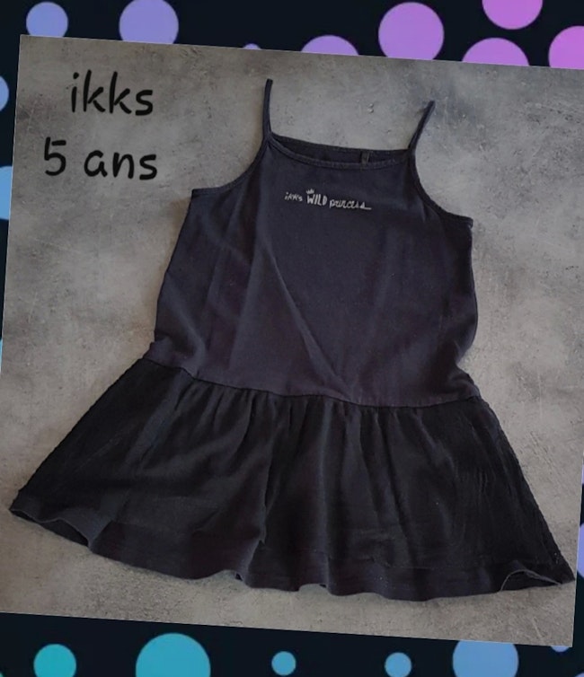 Robe Ete 5 Ans Ikks Beebs Achat Vente Bebe Enfant