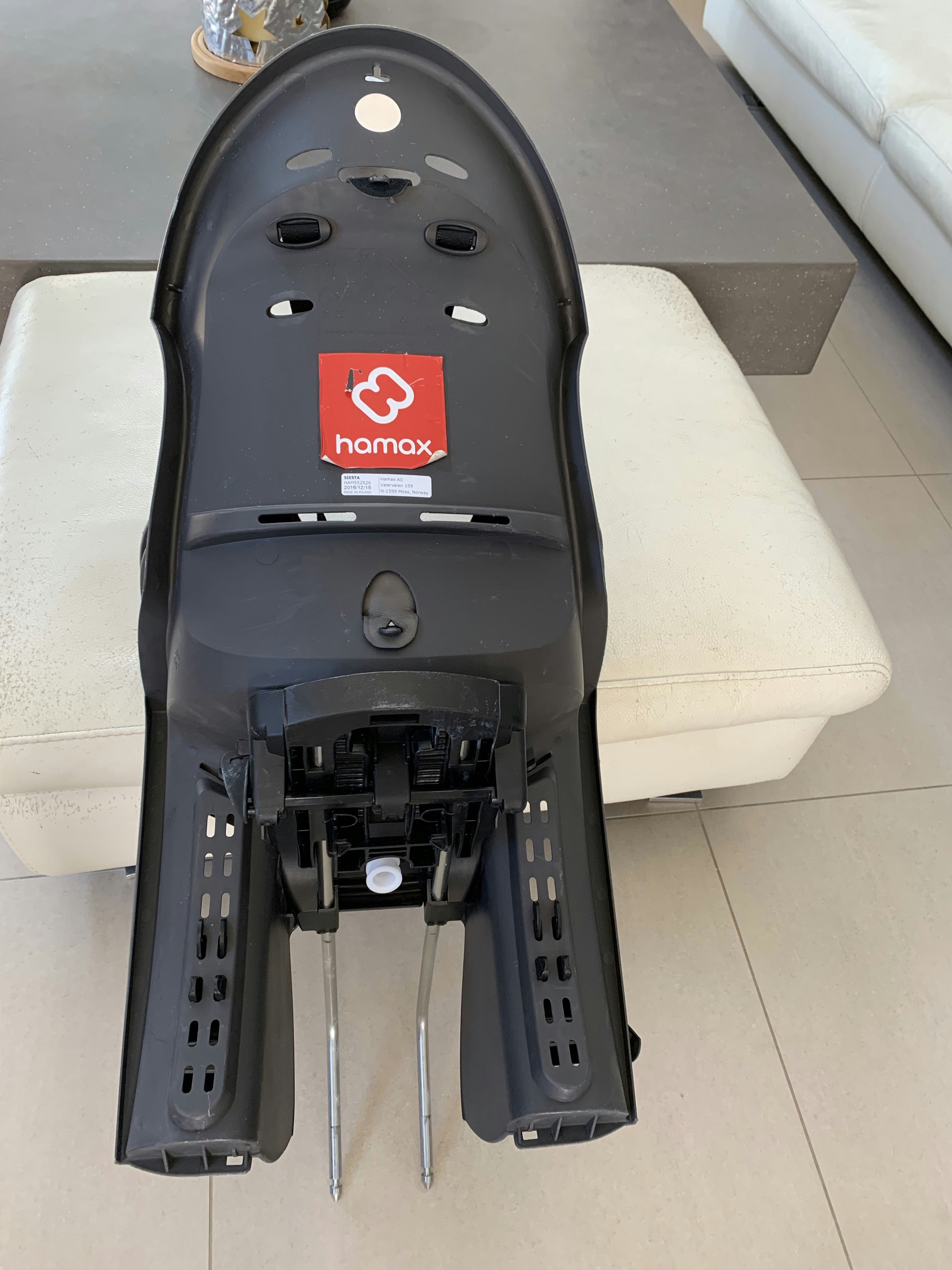 Siège vélo inclinable pour enfant Siesta Hamax - photo numéro 3