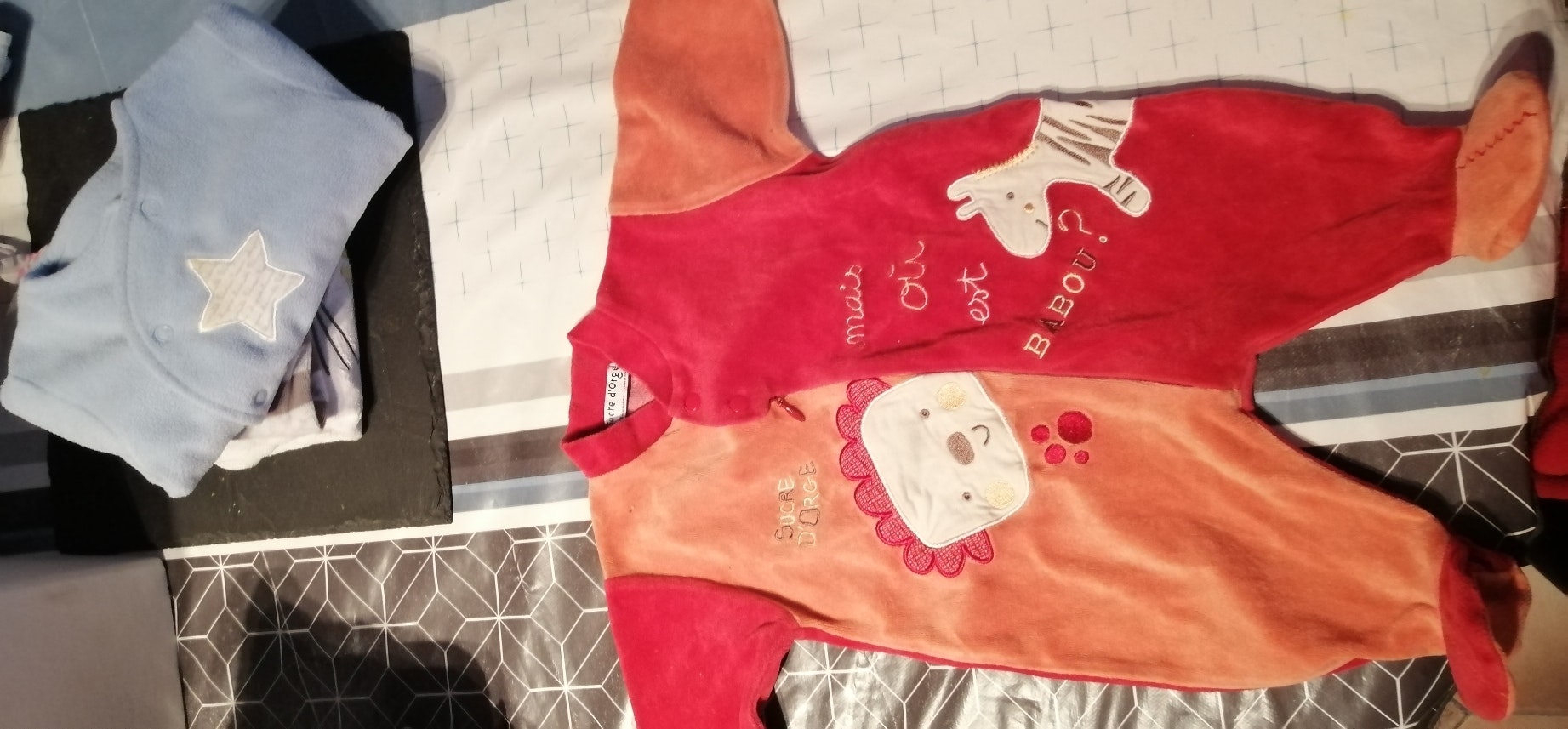 3 pyjamas bébé garçon, taille 3 mois - photo numéro 2