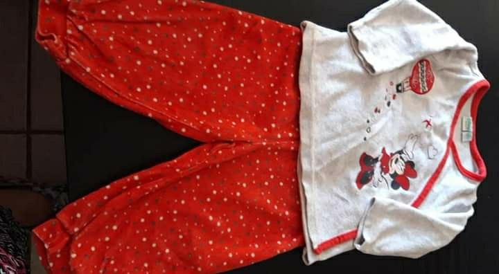 Lot 2 pyjamas Minnie - photo numéro 2