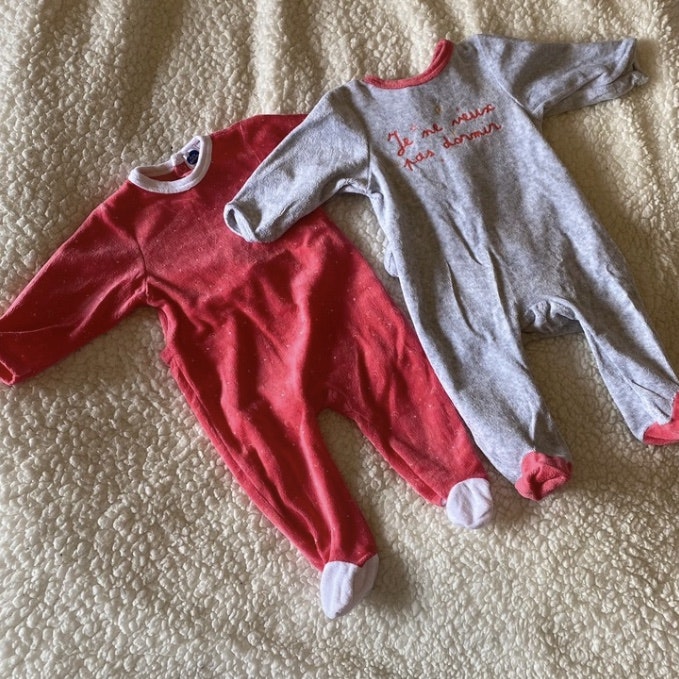 Lot de 2 pyjamas 3M