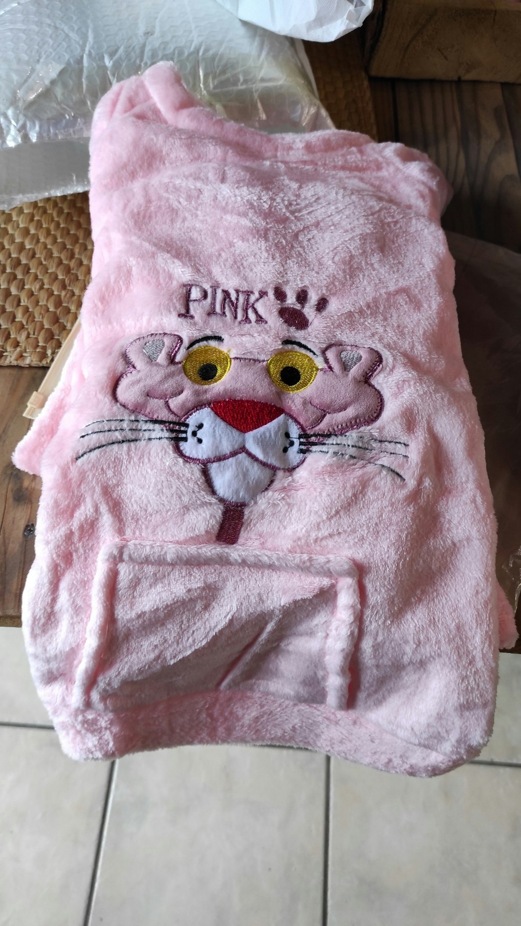 Pyjama la panthère rose