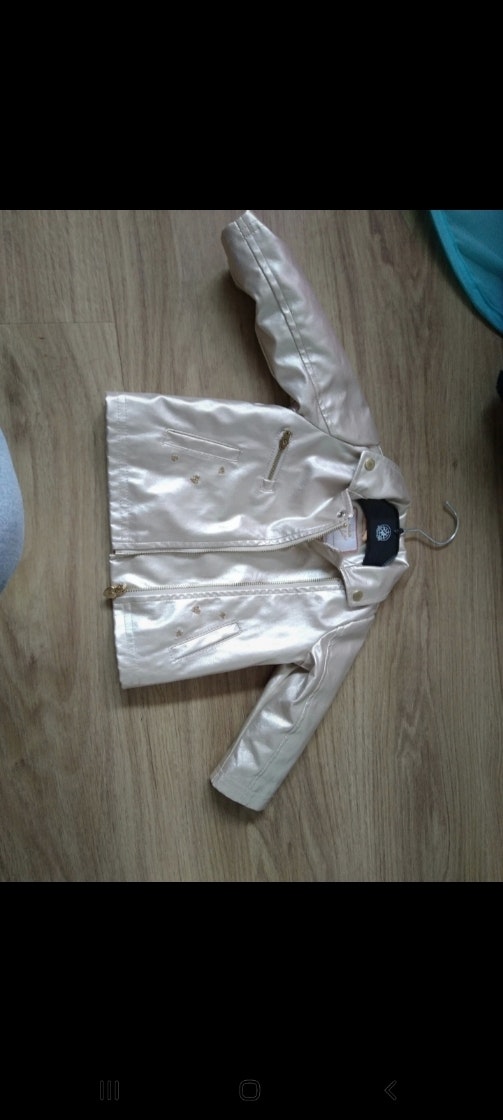 Veste en cuir bébé taille 6 mois - photo numéro 3