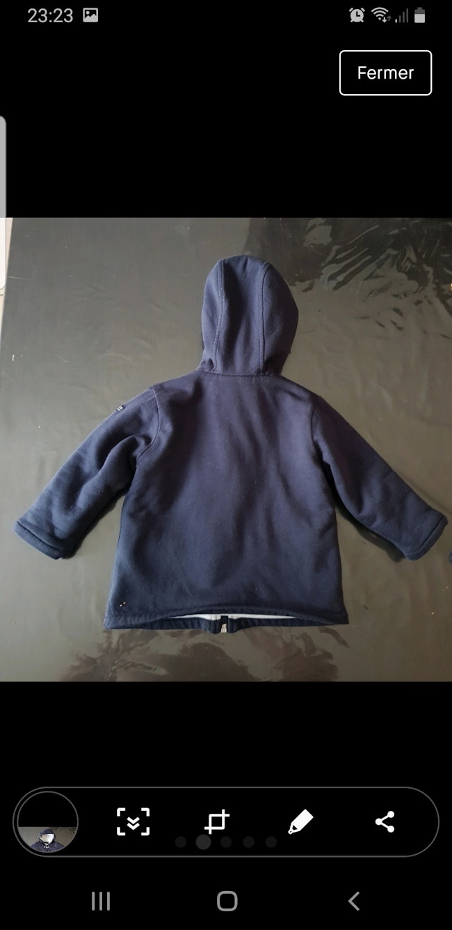 Manteau Bebe Mixte Terre De Marin 12 Mois Beebs Achat Vente Bebe