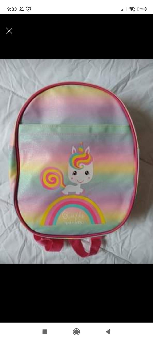 Sac à dos licorne et paillette