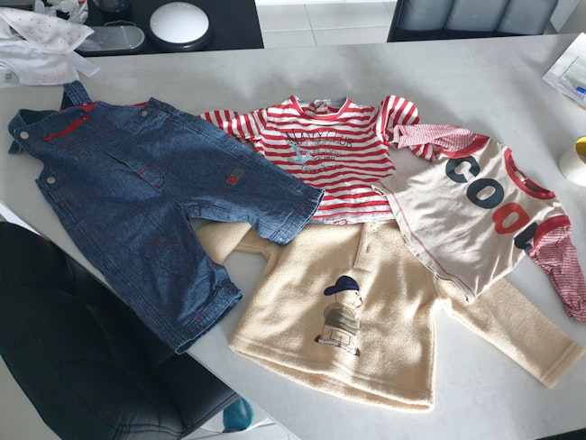Lot Vetements Bebe Garcon Beebs Achat Vente Bebe