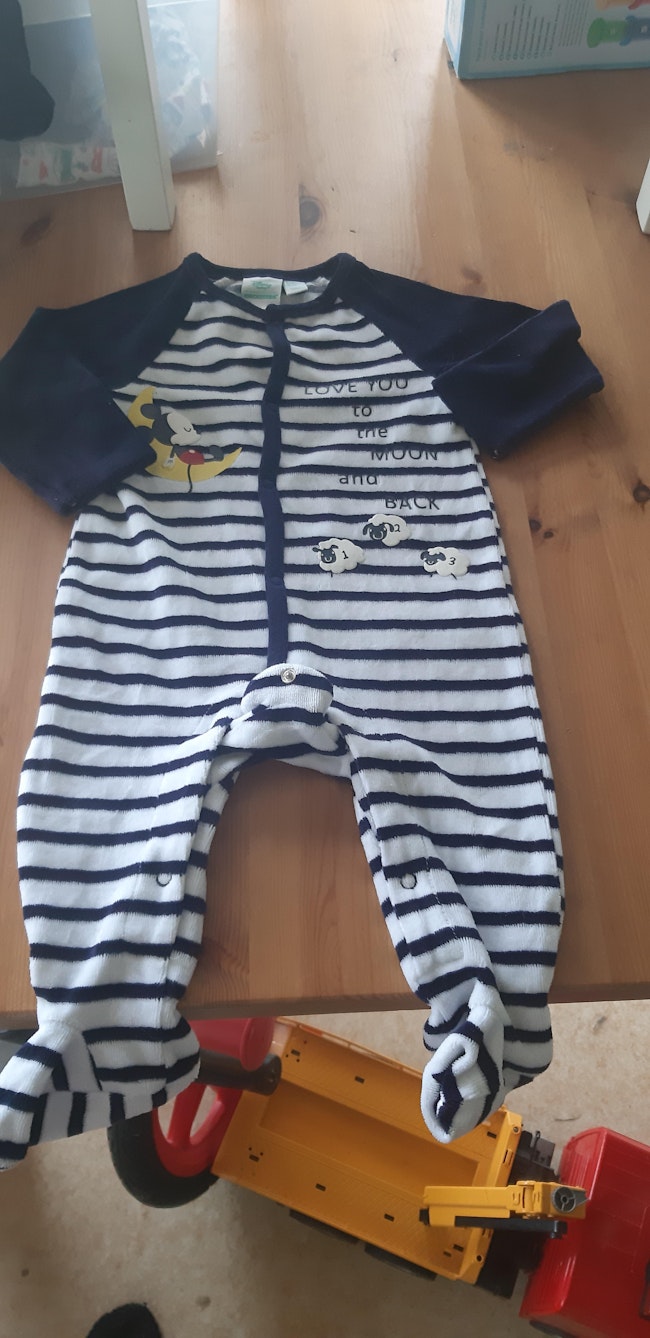 Pyjama Bebe Garcon Mickey Disney 9 Mois Beebs Achat Vente Bebe Enfant