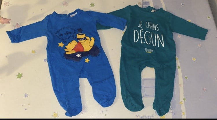 Lot de 2 pyjamas