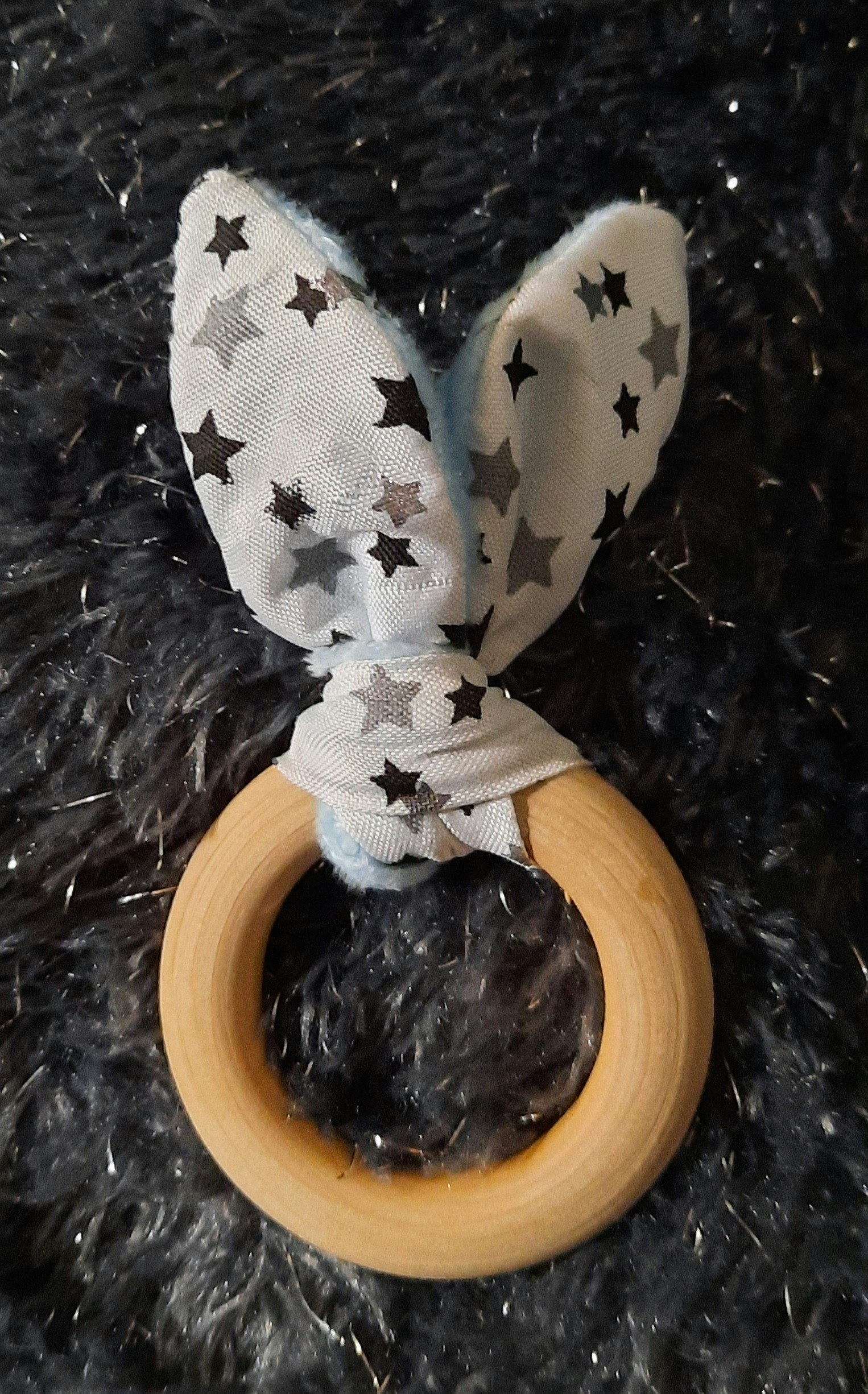 Anneau de dentition bois naturel