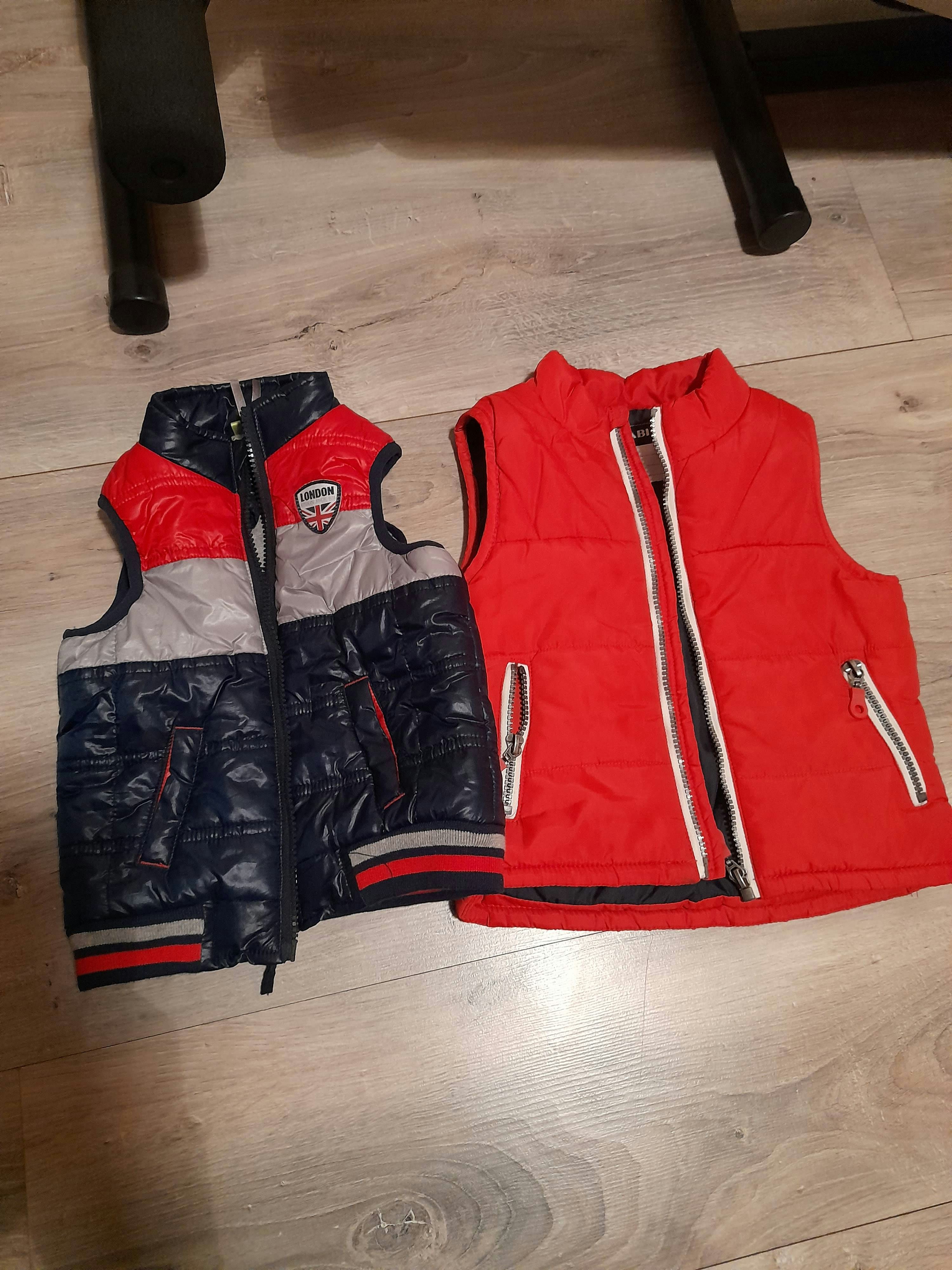 Lot de 2 vestes sans manches