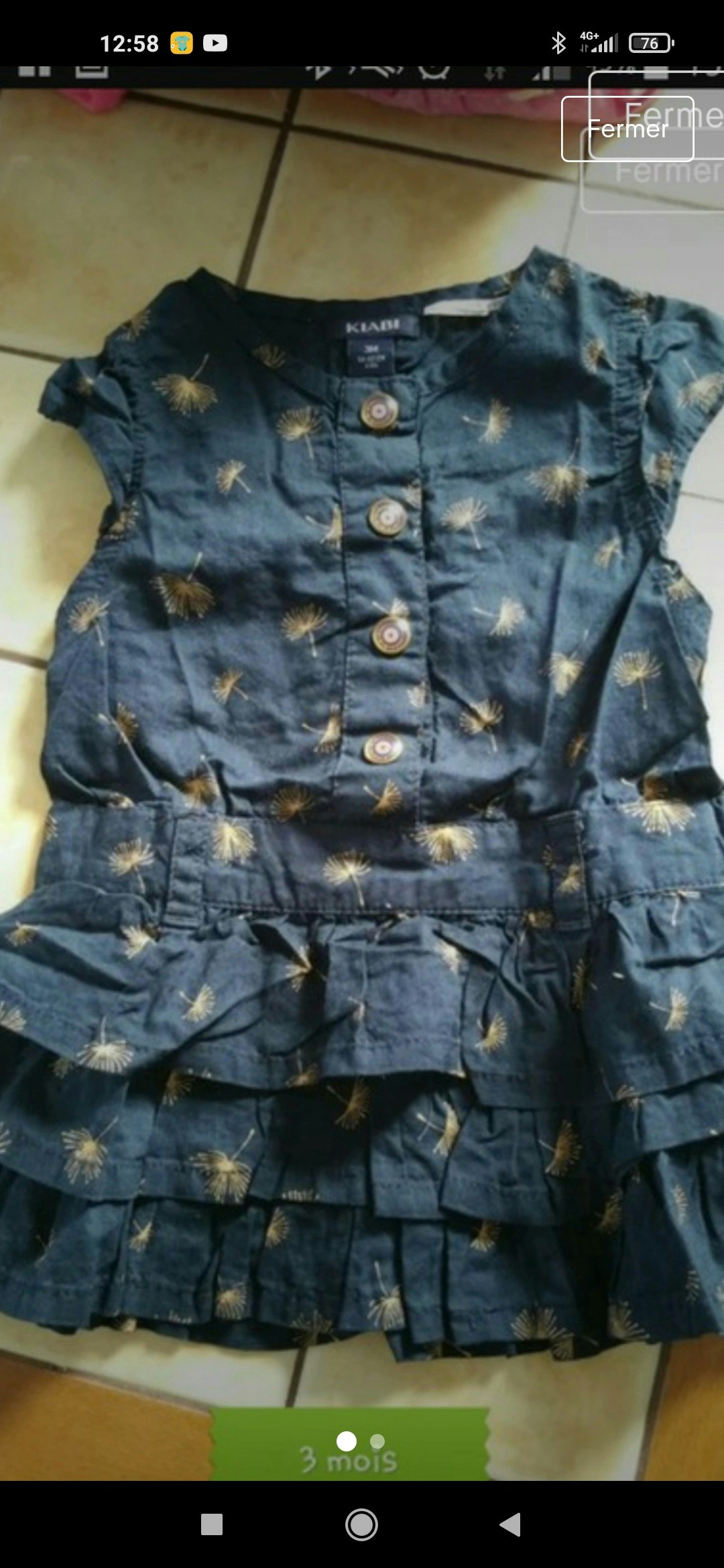 Robe et sa culotte