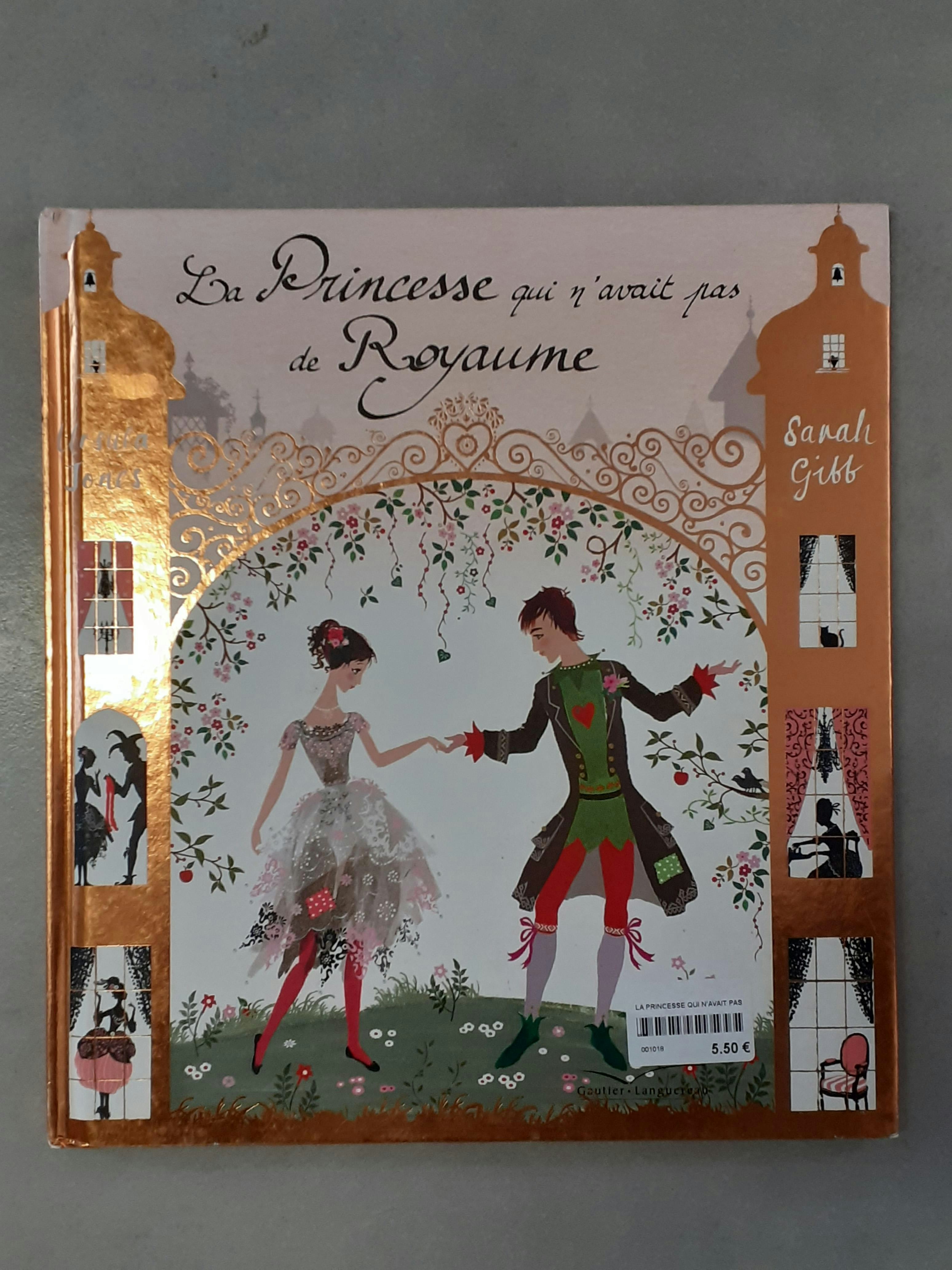 Livre "La princesse qui n'avait pas de royaume"