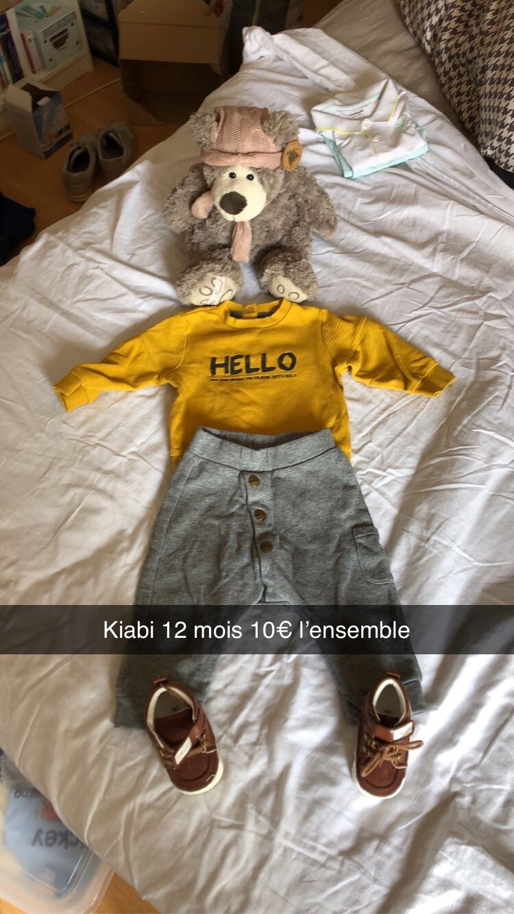 Ensemble Kiabi 12 mois