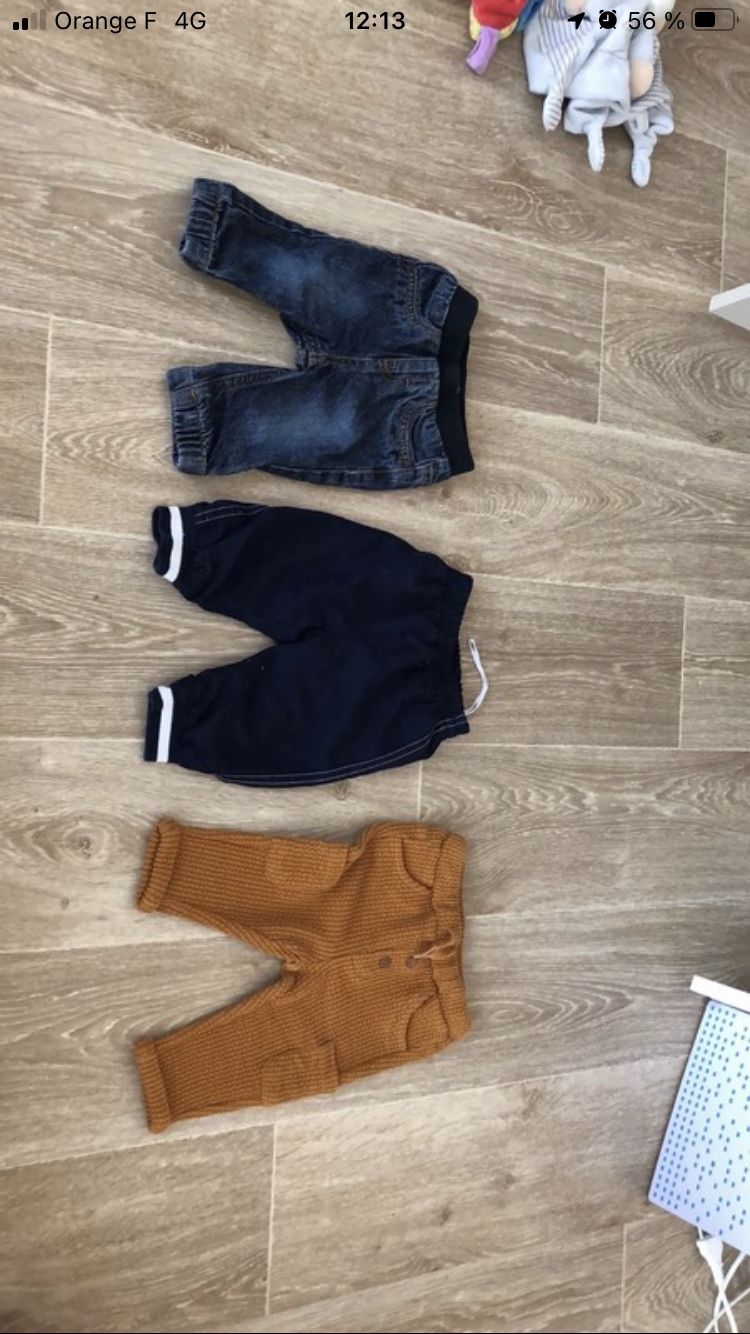 Lot de pantalon