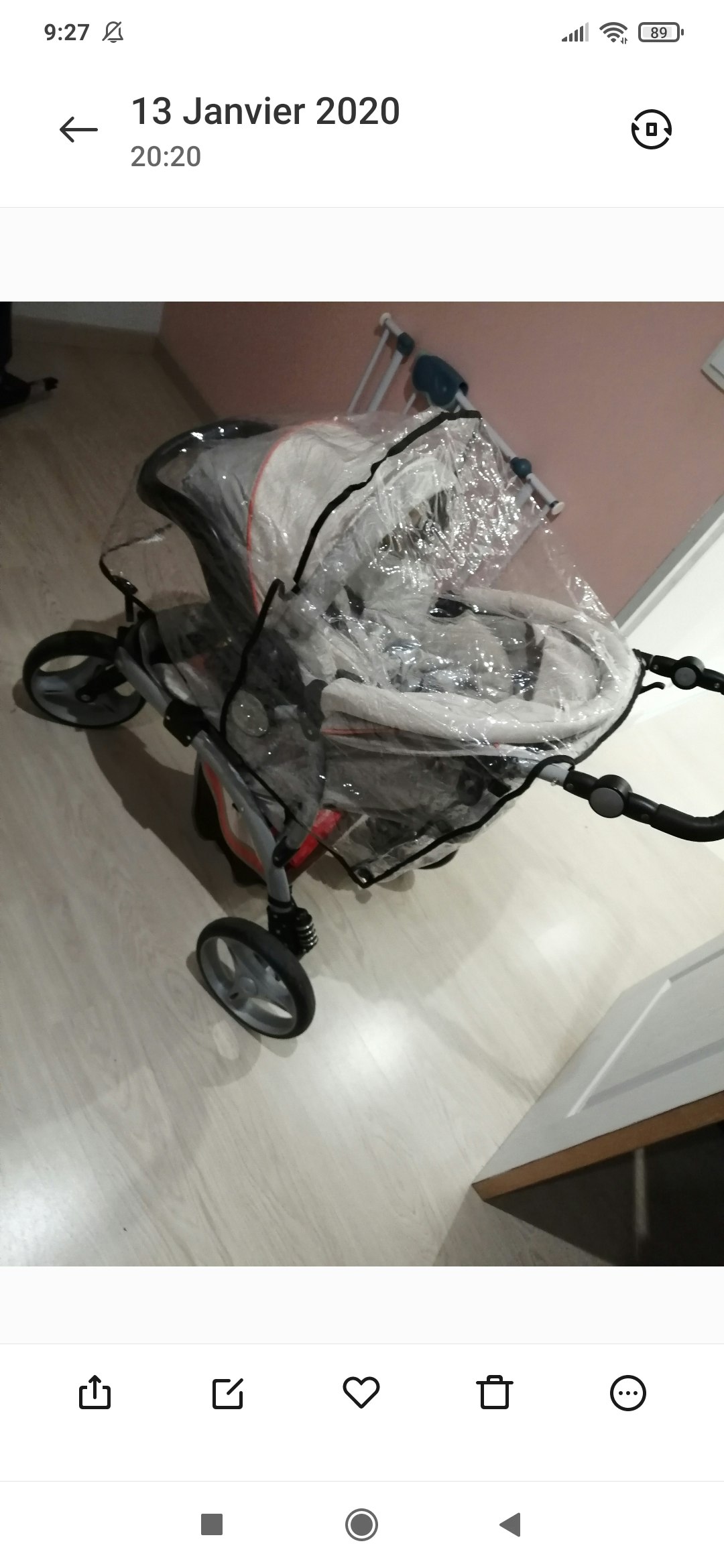 Poussette trois roue - photo numéro 2