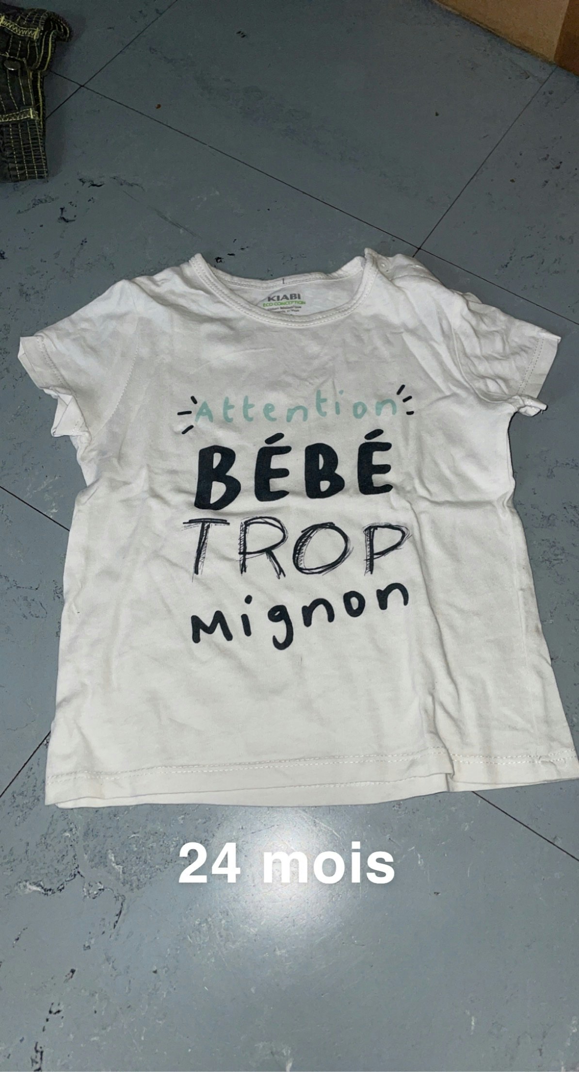 T-shirt bébé garçon