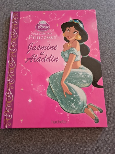 Livre 
Jasmine et Aladdin 
En bon état