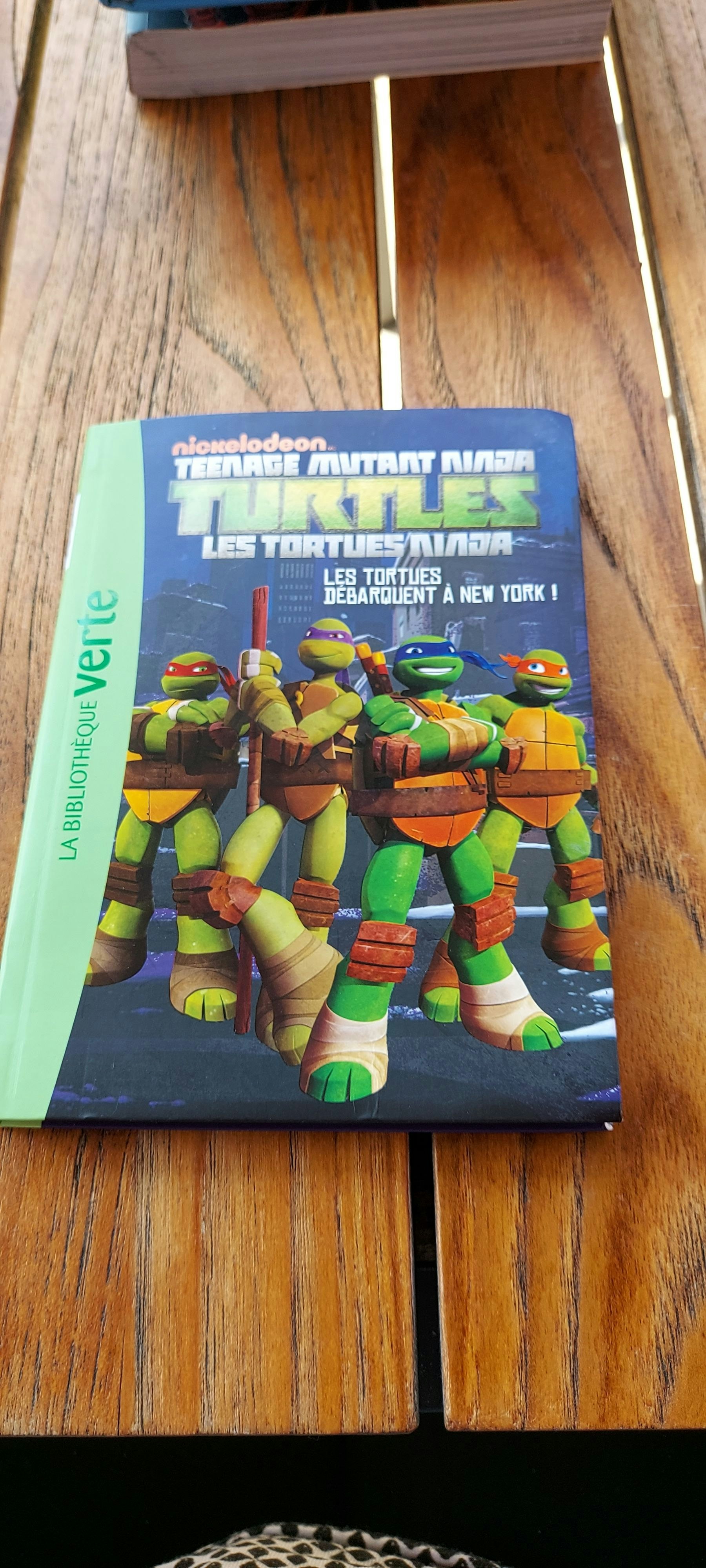 Livre Tortues Ninja