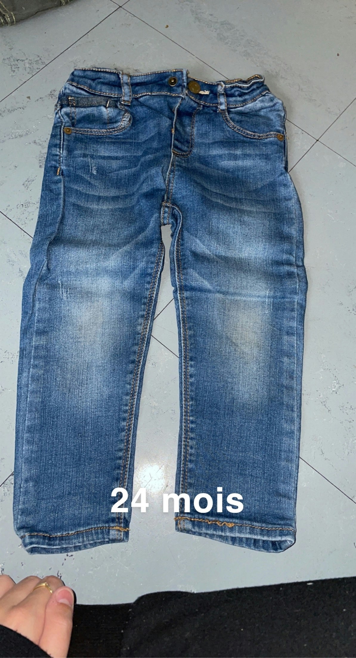 Jean bébé garçon
