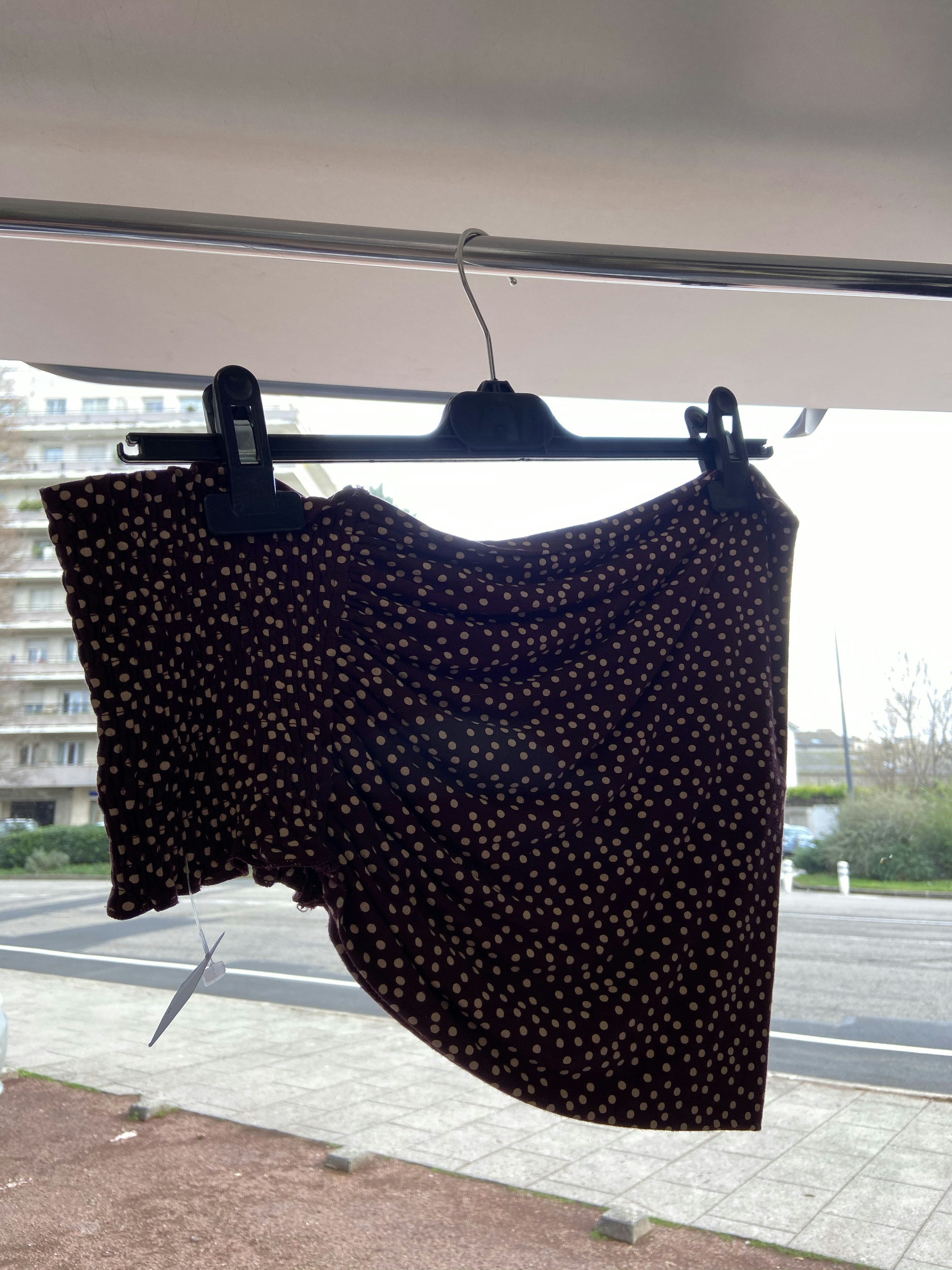 Bandeau de grossesse  à pois