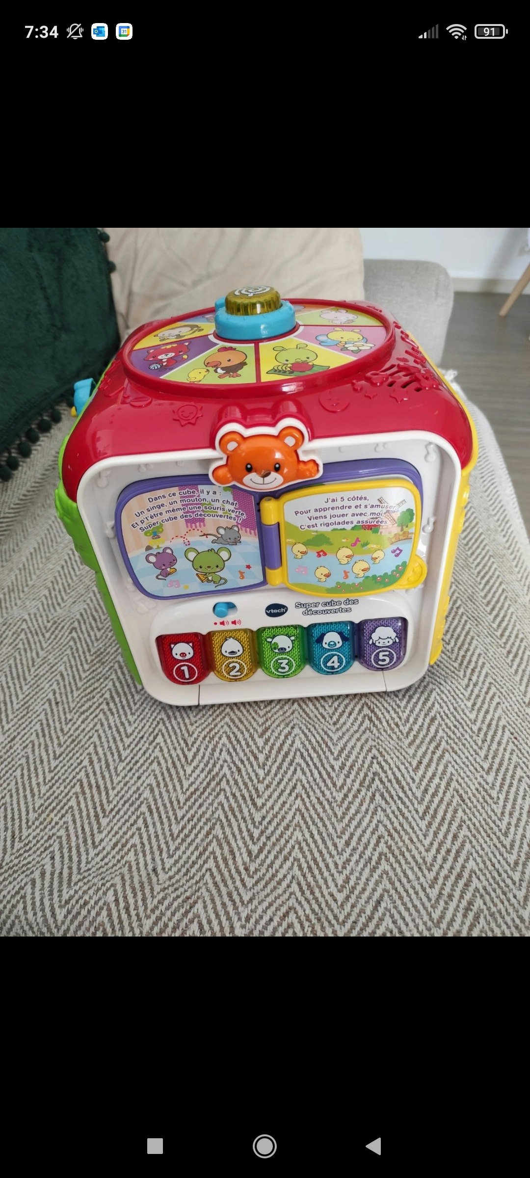 Cube activités