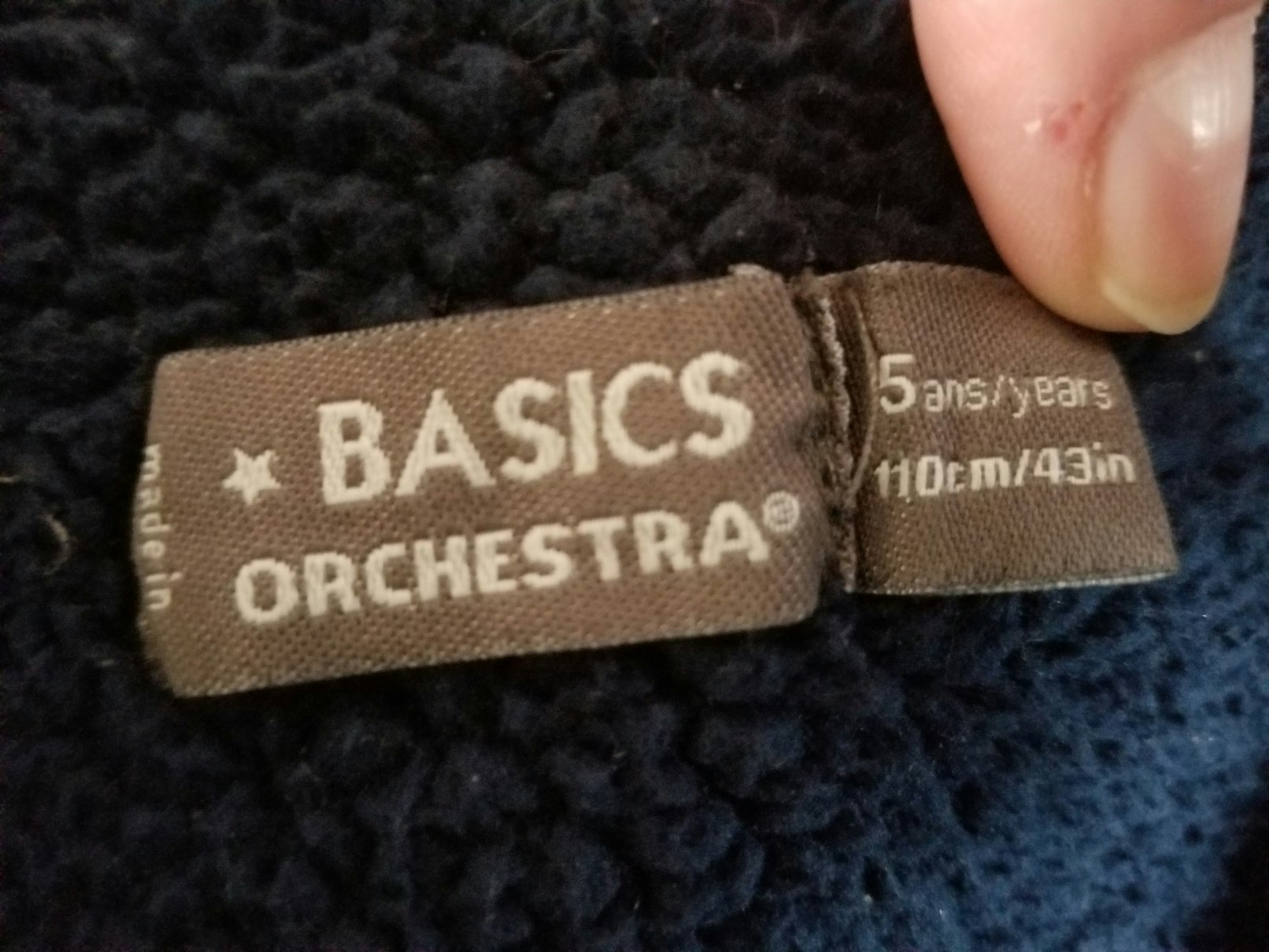 Veste en jeans doublé polaire - photo numéro 4