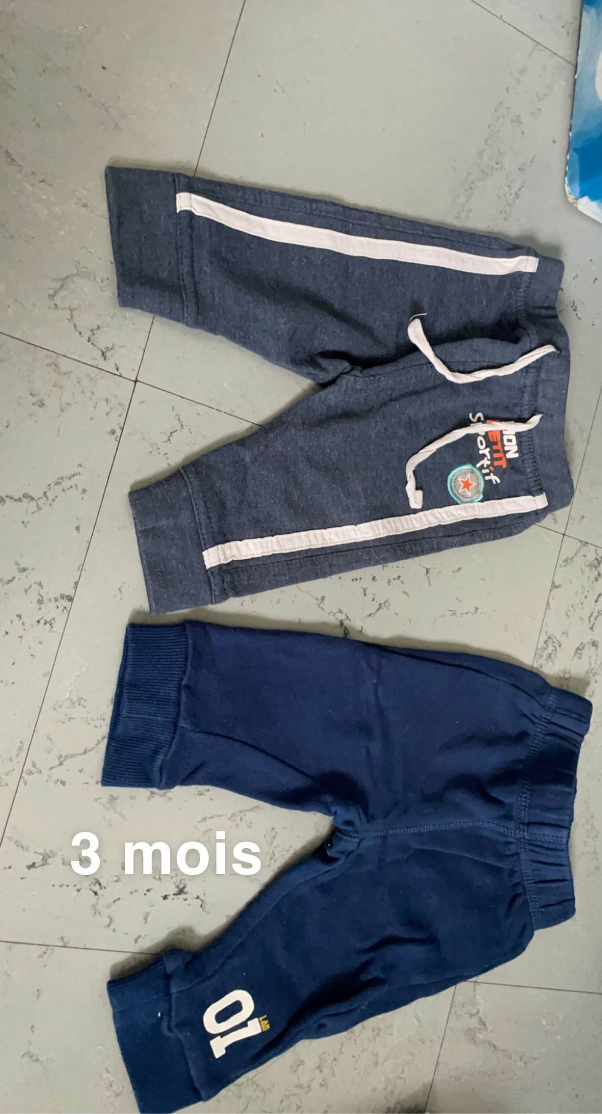 Jogging bébé garçon