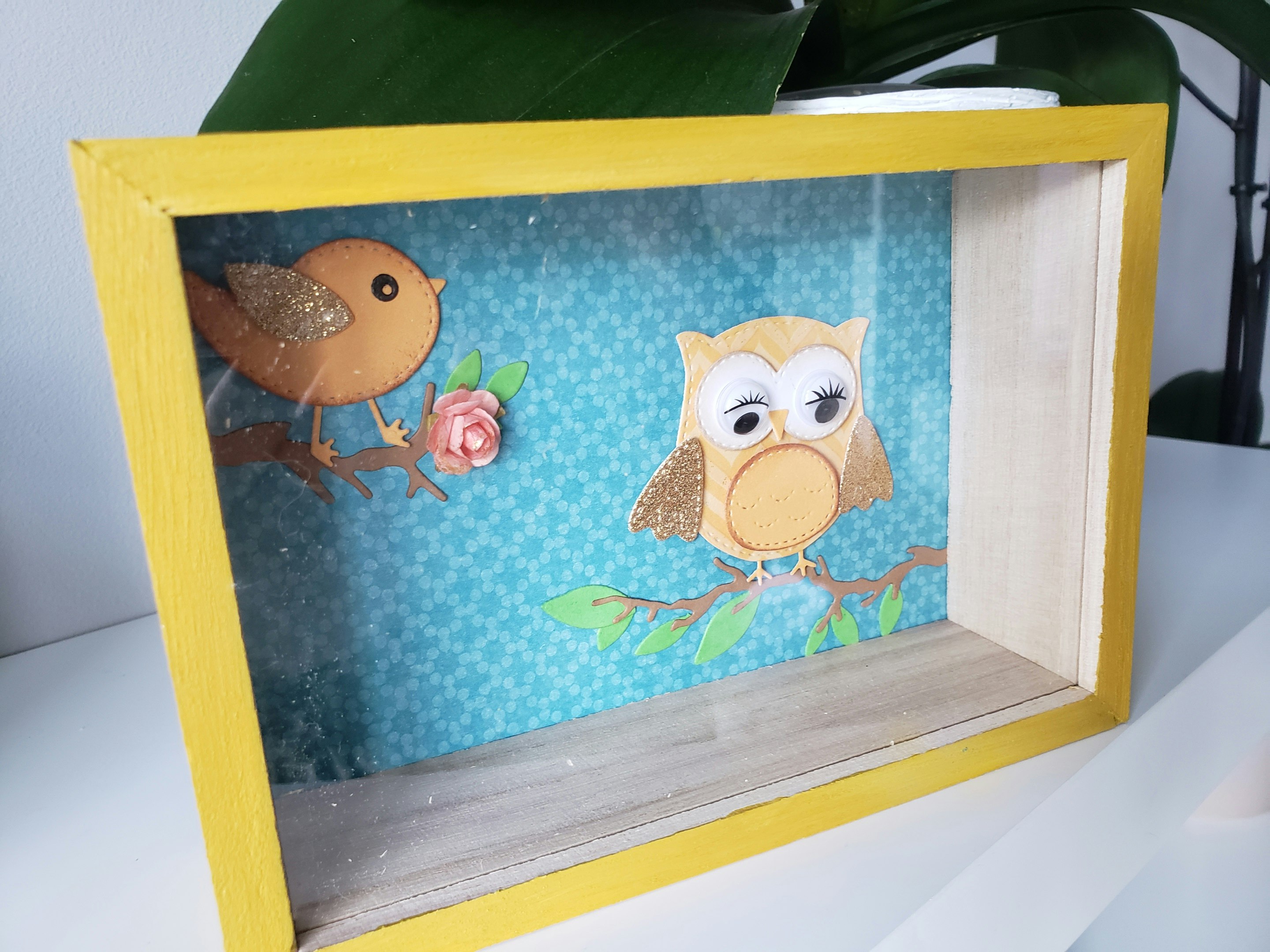 Tirelire en bois fait main