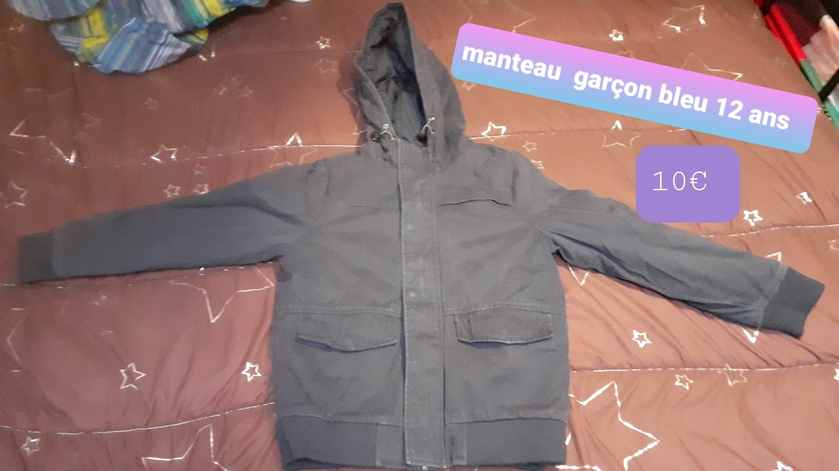 Manteau garçon 12 ans