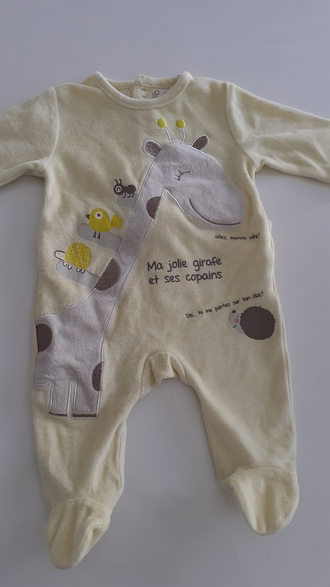 Pyjama Bebe Fille Ou Garcon 3 Mois Beebs Achat Vente Bebe Enfant