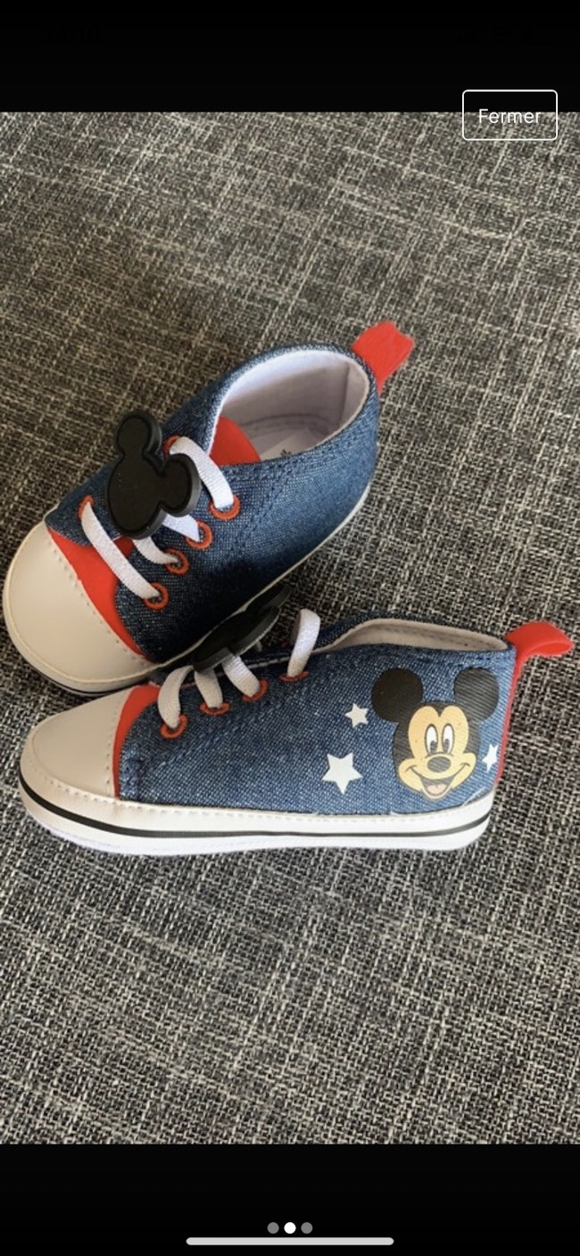 Chaussure Mickey Bebe Beebs Achat Vente Bebe Enfant