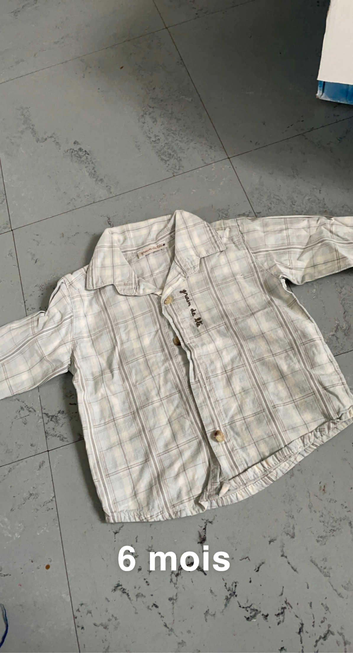 Chemise bébé garçon