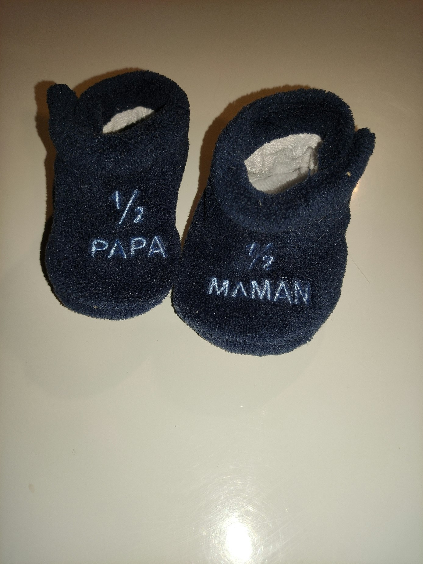 Chaussons papa maman