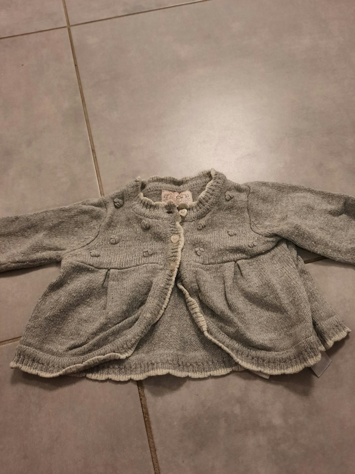 Gilet gris