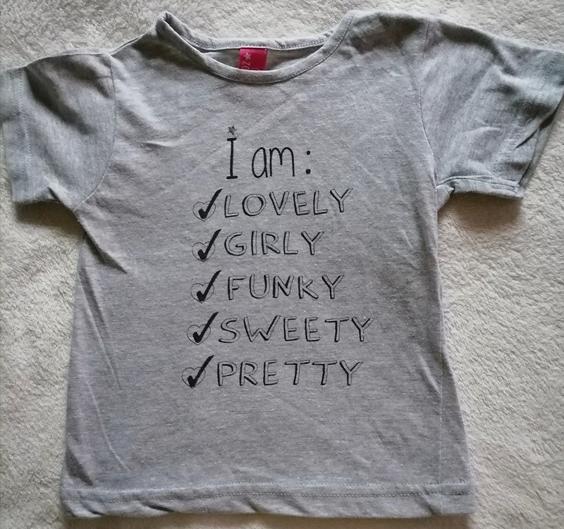 T shirt fille 4 ans