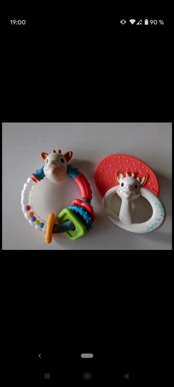 Lot de 2 jeux Sophie la Girafe