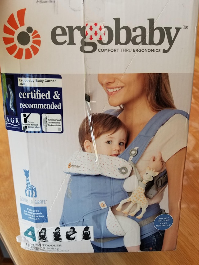 Porte Bebe Ergobaby 360 Sophie La Girafe Beebs Achat Vente Bebe Enfant