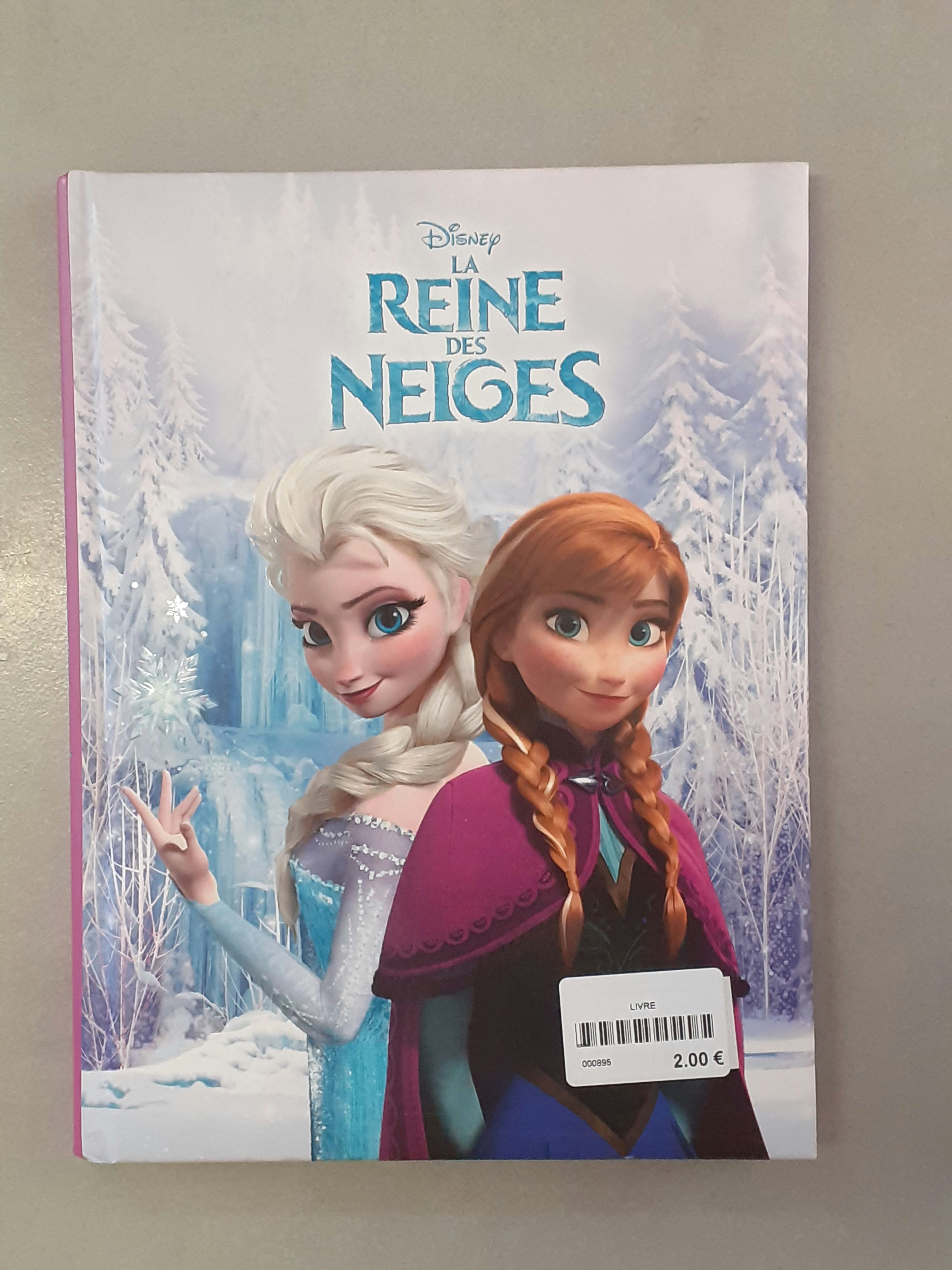 Livre Disney "la reine des neiges"