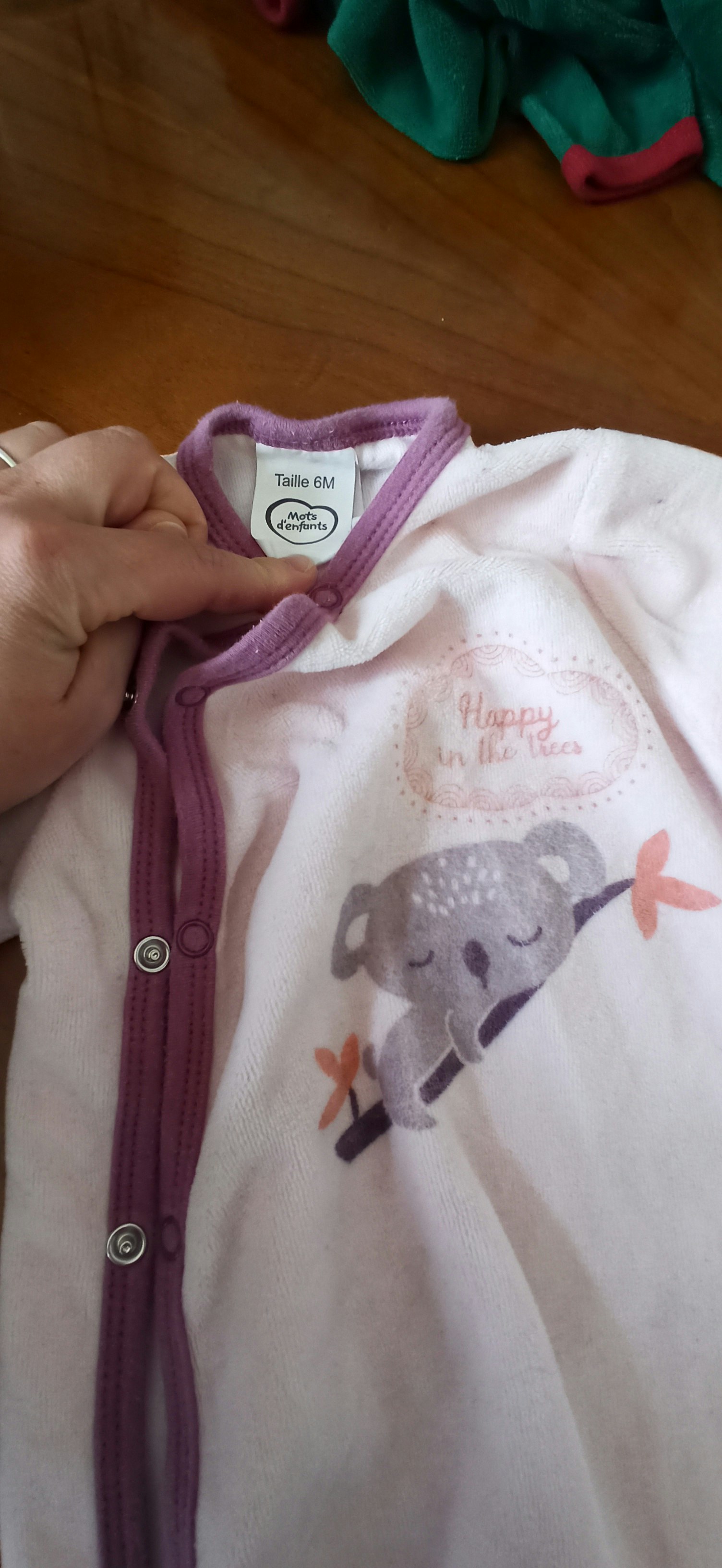 Pyjama koala 6 mois - photo numéro 2