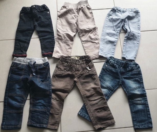Lot 6 pantalons