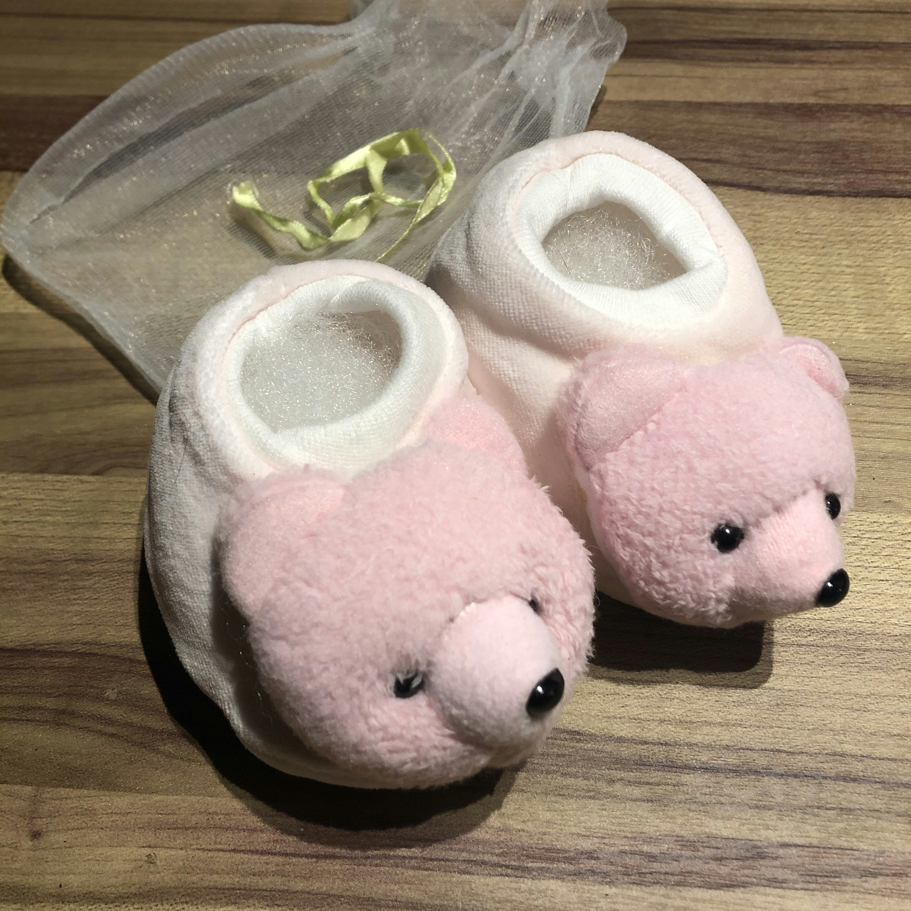 Chaussons oursons 🐻 rose