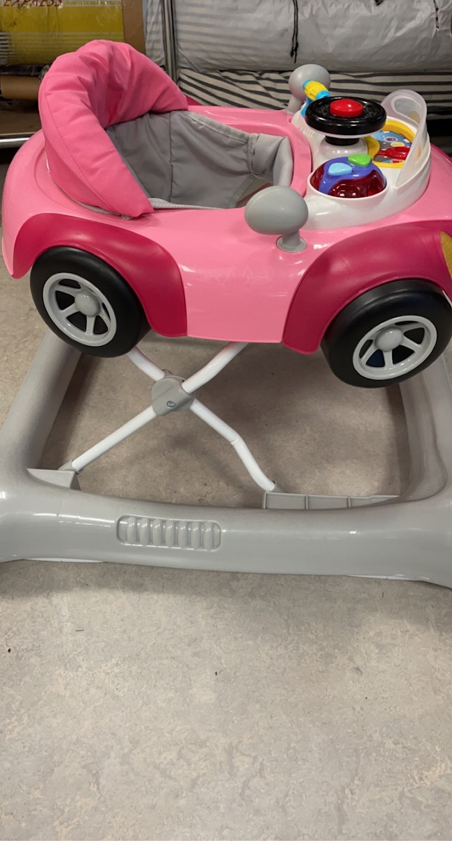 Trotteur Voiture Rose Beebs Achat Vente Bebe