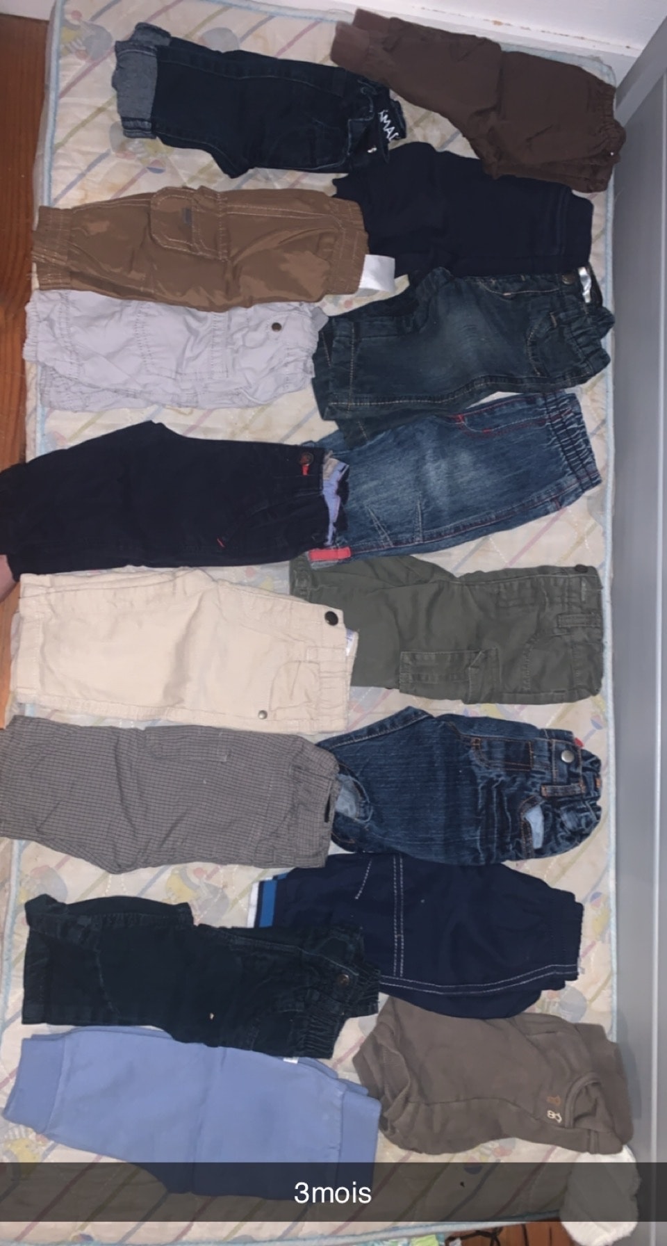 Lot Pantalon garçon 3 mois - photo numéro 2