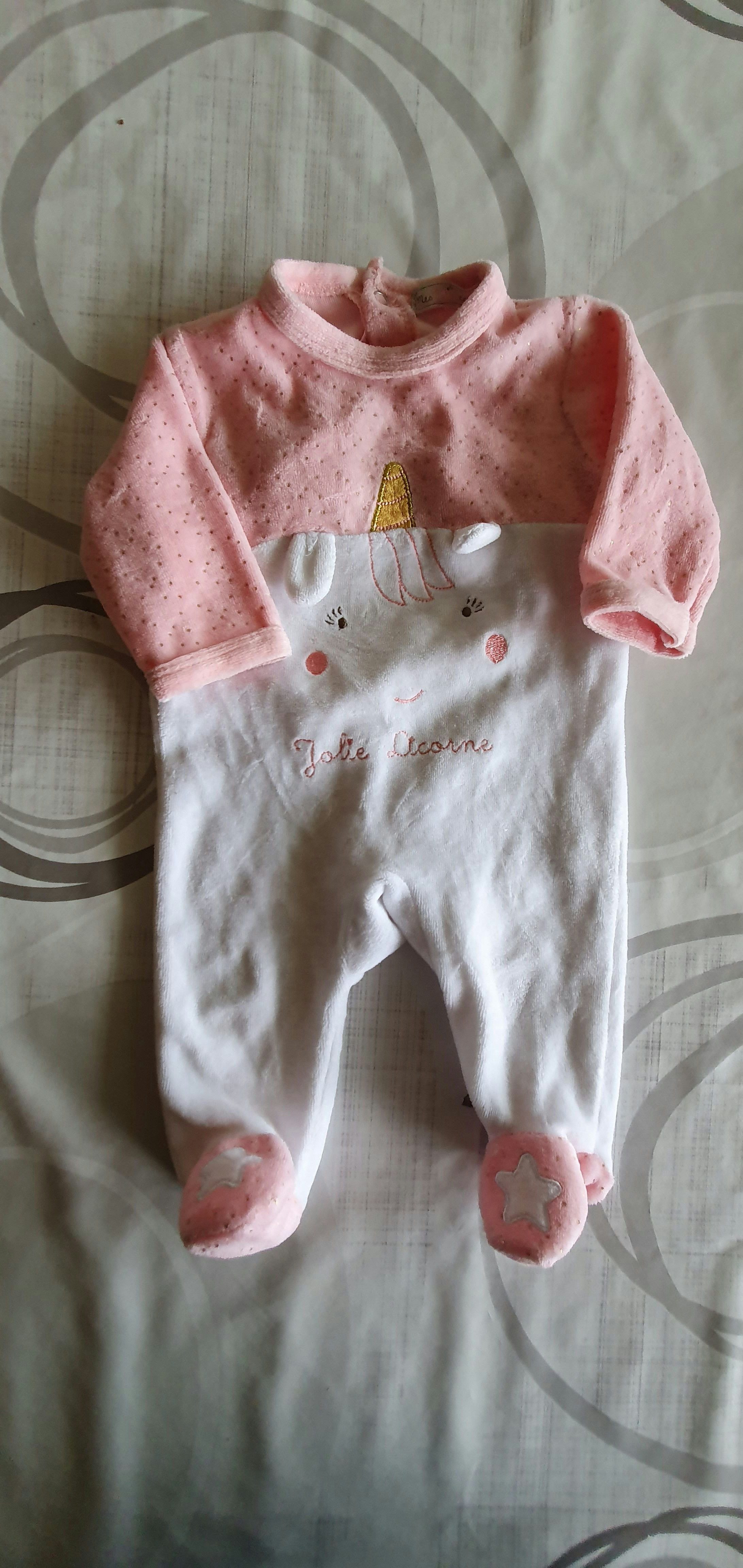 Lot bébé 1 mois pijama