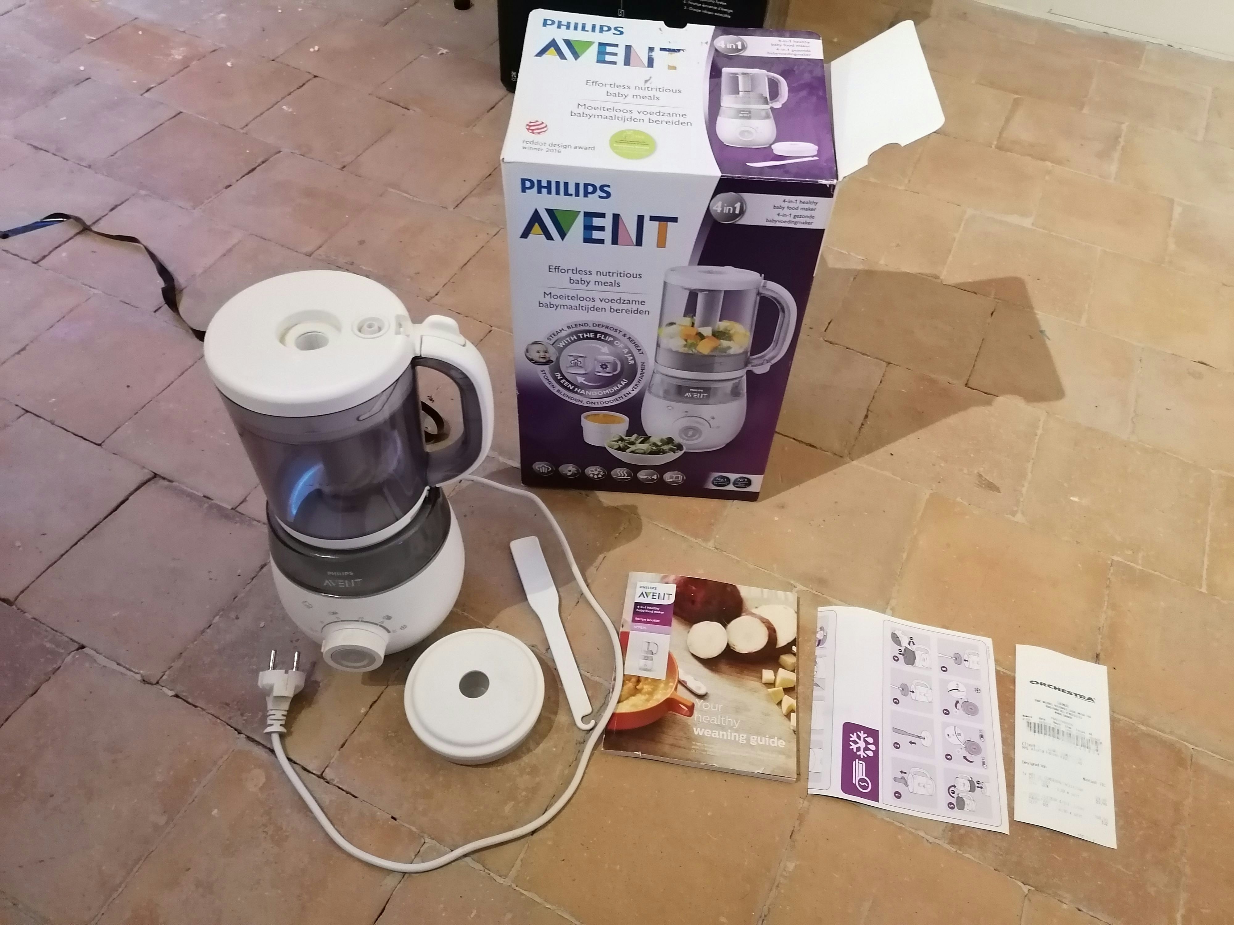 Robot cuiseur mixeur bébé