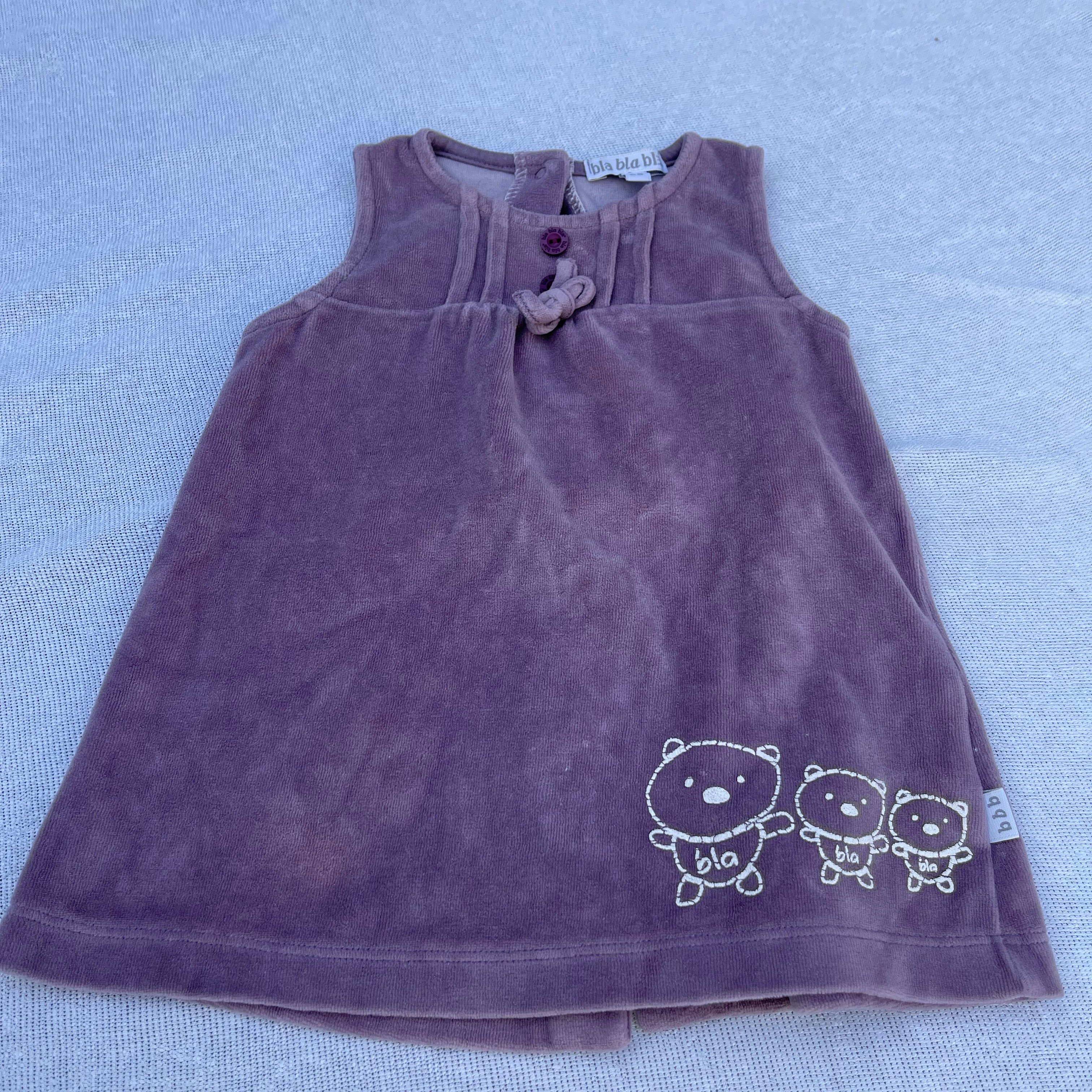 Robe en velours