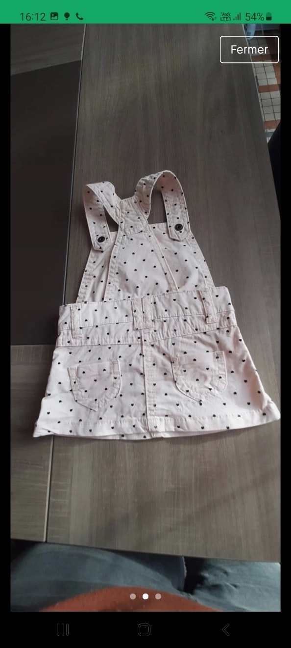 Robe jeans rose - photo numéro 2