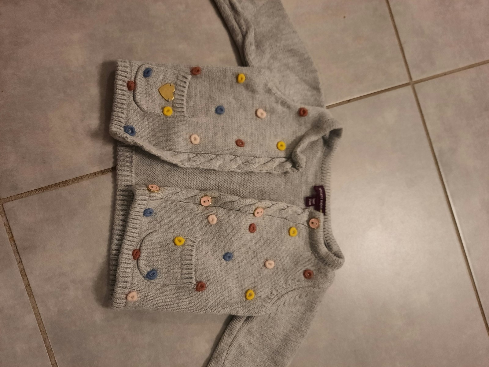 Gilet gris